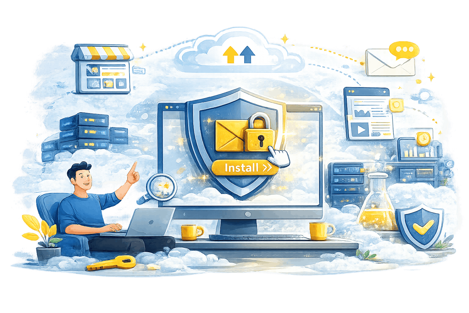 Managed support workflow playbooks and escalation